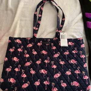 Vera Bradley Tote bag Purse small -Flamingo